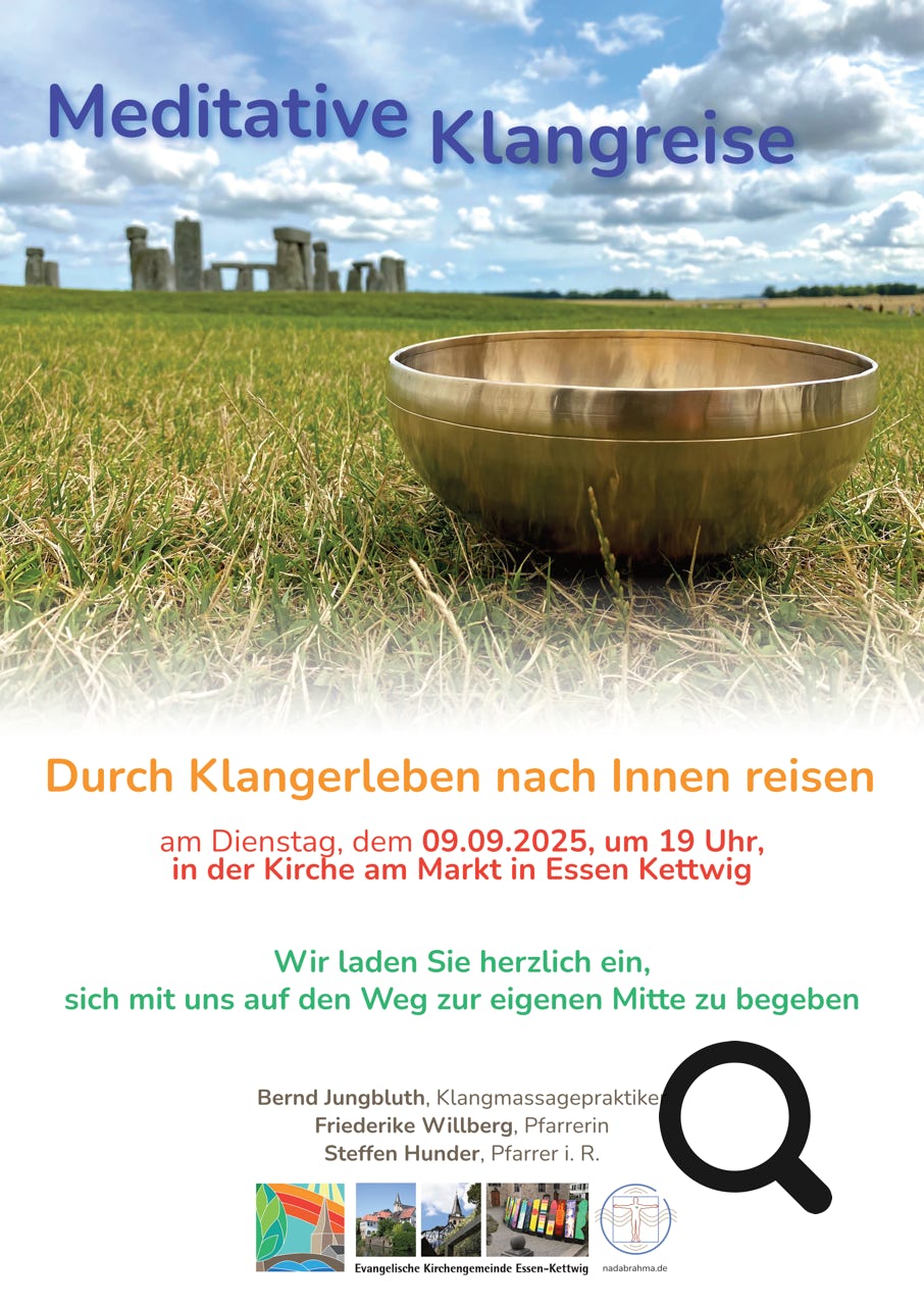 Meditative Klangreise in der Marktkirche Essen-Kettwig
